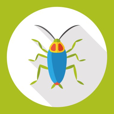 böcek böcek düz simgesi simgesi öğesi