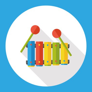 piyano müziği enstrüman düz simgesi simgesi öğesi