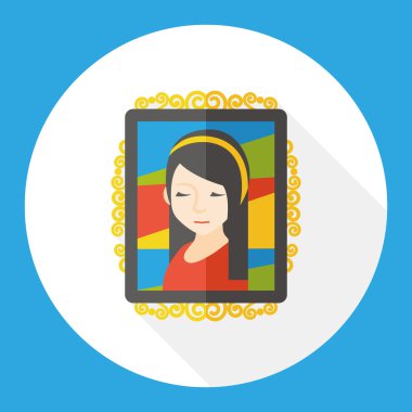 düz simgesi simge öğenin resim çizmek