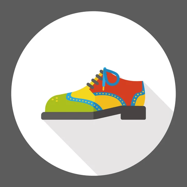 Wearing shoes flat icon icon element — Stock Vector