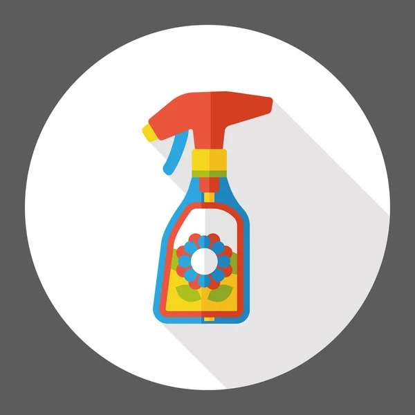 Detergente de limpieza icono plano elemento icono — Vector de stock