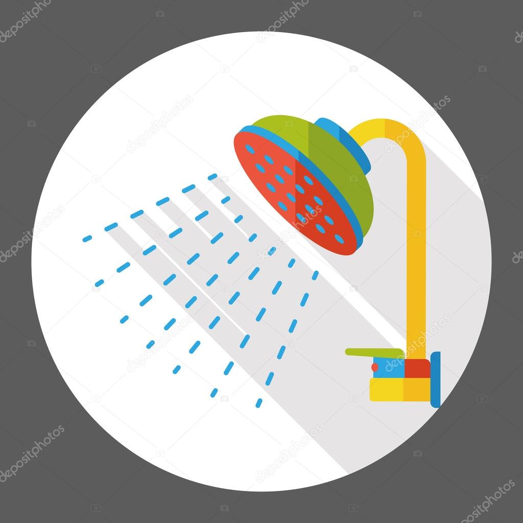bath Showerhead flat icon icon element