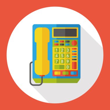 telefon düz simgesi simgesi öğesi