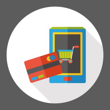 multimedya cep telefonu düz simgesi simgesi öğesi