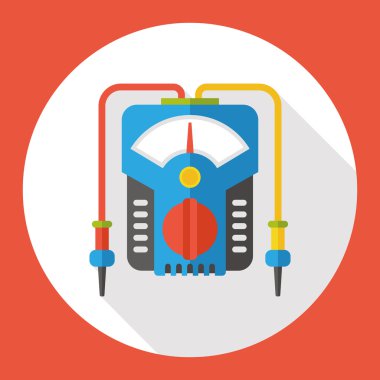 Düzey ölçer aracı düz simgesi simgesi öğesi