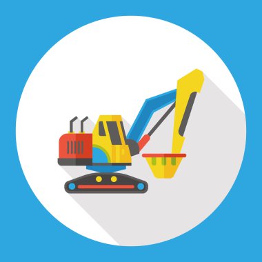 kamyon taşımacılığı düz simgesi simgesi öğesi