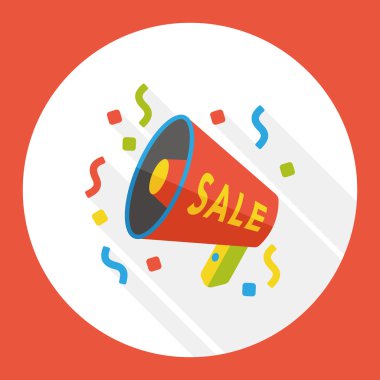 hoparlör Satılık düz simgesi simgesi öğesi