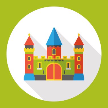 Kale düz simgesi simgesi öğesi oluşturma