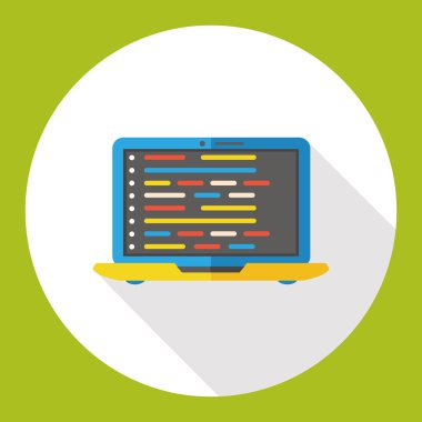 bilgisayar ekran düz simgesi simgesi öğesi