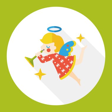 melek düz simgesi simgesi öğesi