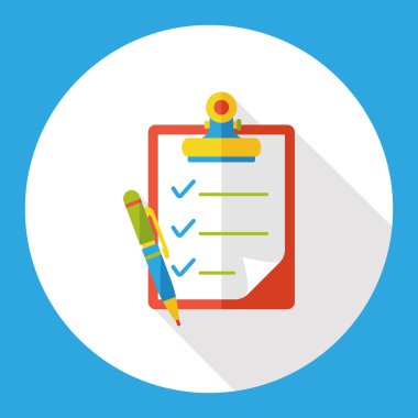 Office dosyaları düz simgesi simgesi öğesi