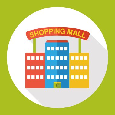Alışveriş Merkezi düz simgesi simgesi element simgesi ögesi