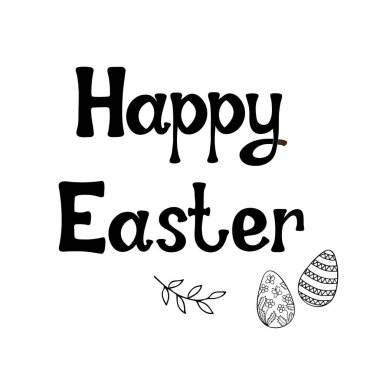 Süslü yumurtalarla mutlu Paskalyalar.