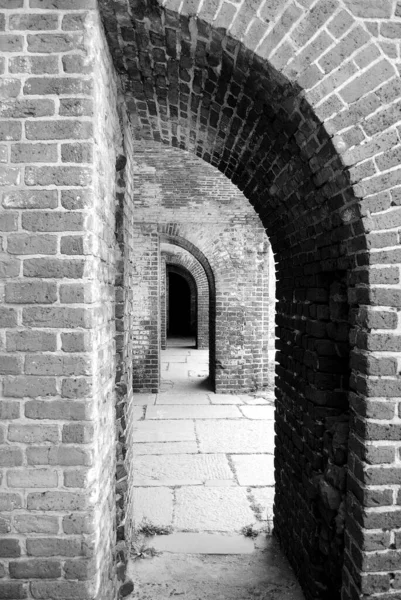 Fort Sumter 'daki Brick Archway Tüneli