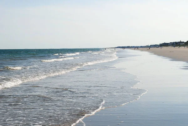 Blue Salt Water Coming Waves — Stock Photo, Image