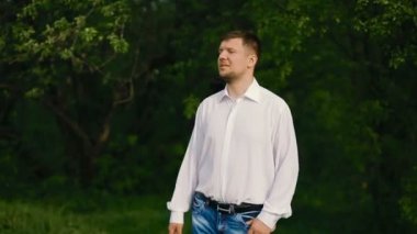 Eğitim dans açık havada genç Çift