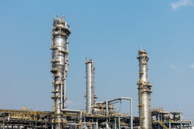 İşlem sütunlarını doğal gaz tesisi