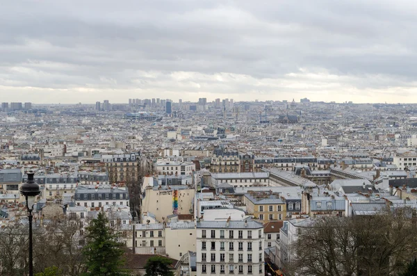 Draufsicht von sacré-cœur, Paris — Stockfoto