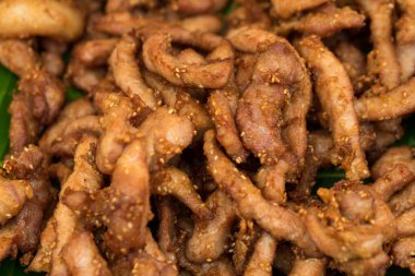 Kızarmış domuz sokak gıda