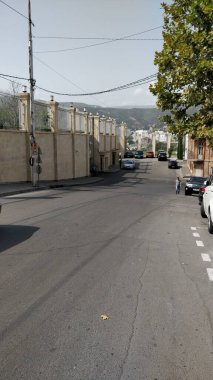 Tiflis şehrinin sokakları