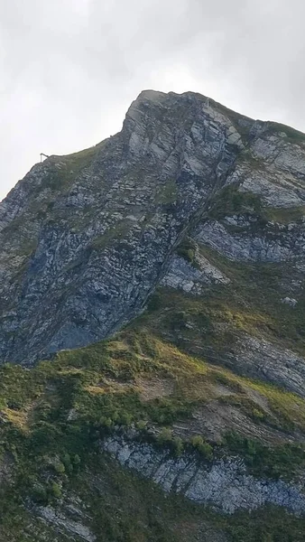 Alleen Bergen Kunnen Hoger Zijn Dan Bergen — Stockfoto