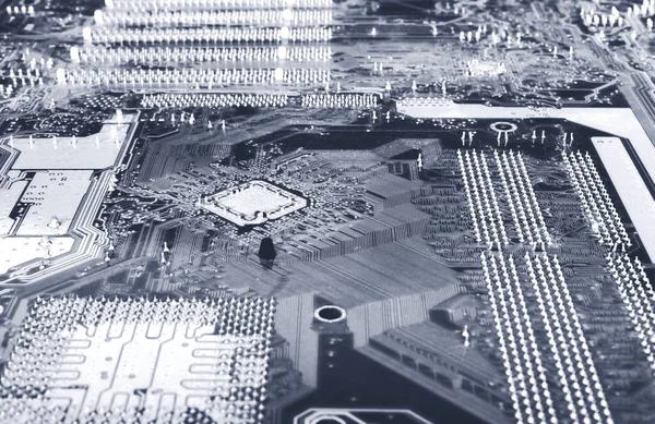 Bilgisayar ana kart çipi. Yüksek teknoloji
