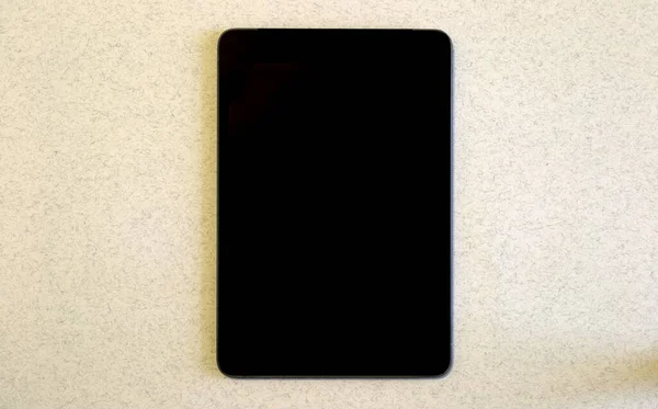 Black Tablet Screen Tablet Computer High Technology — Stock Photo, Image