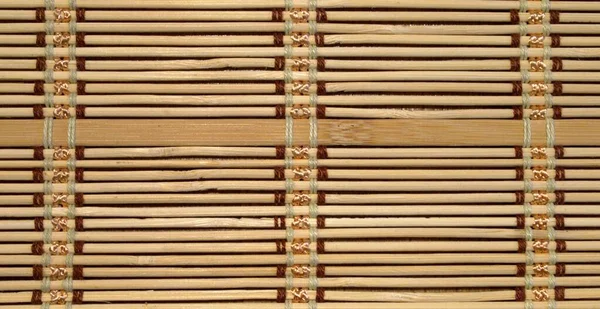 Örülmüş saman dokusu. İpliklerle sarmalanmış