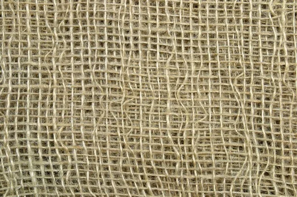 Textura Tkaných Přírodních Tkanin Pytlů Plátnová Tkanina — Stock fotografie