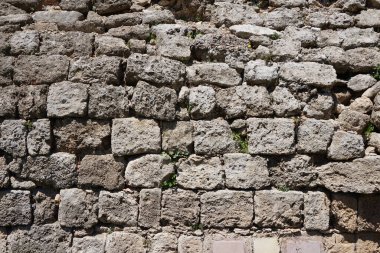 Taş duvar arkaplanı ve dokusu
