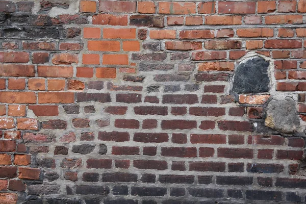 moldy brick wall background and texture