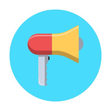 İzole edilmiş arkaplanda düz şekilde simge vektör illüstrasyonunu bağır.