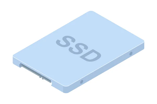 Icono de disco SSD. — Archivo Imágenes Vectoriales