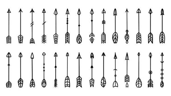 Flechas para arco conjunto. — Archivo Imágenes Vectoriales