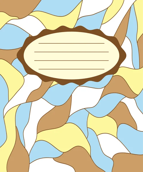 Çizgilerle pastel arka plan