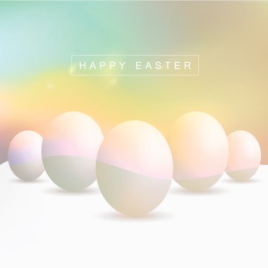 Paskalya yumurtaları ile Instagram stili arka plan