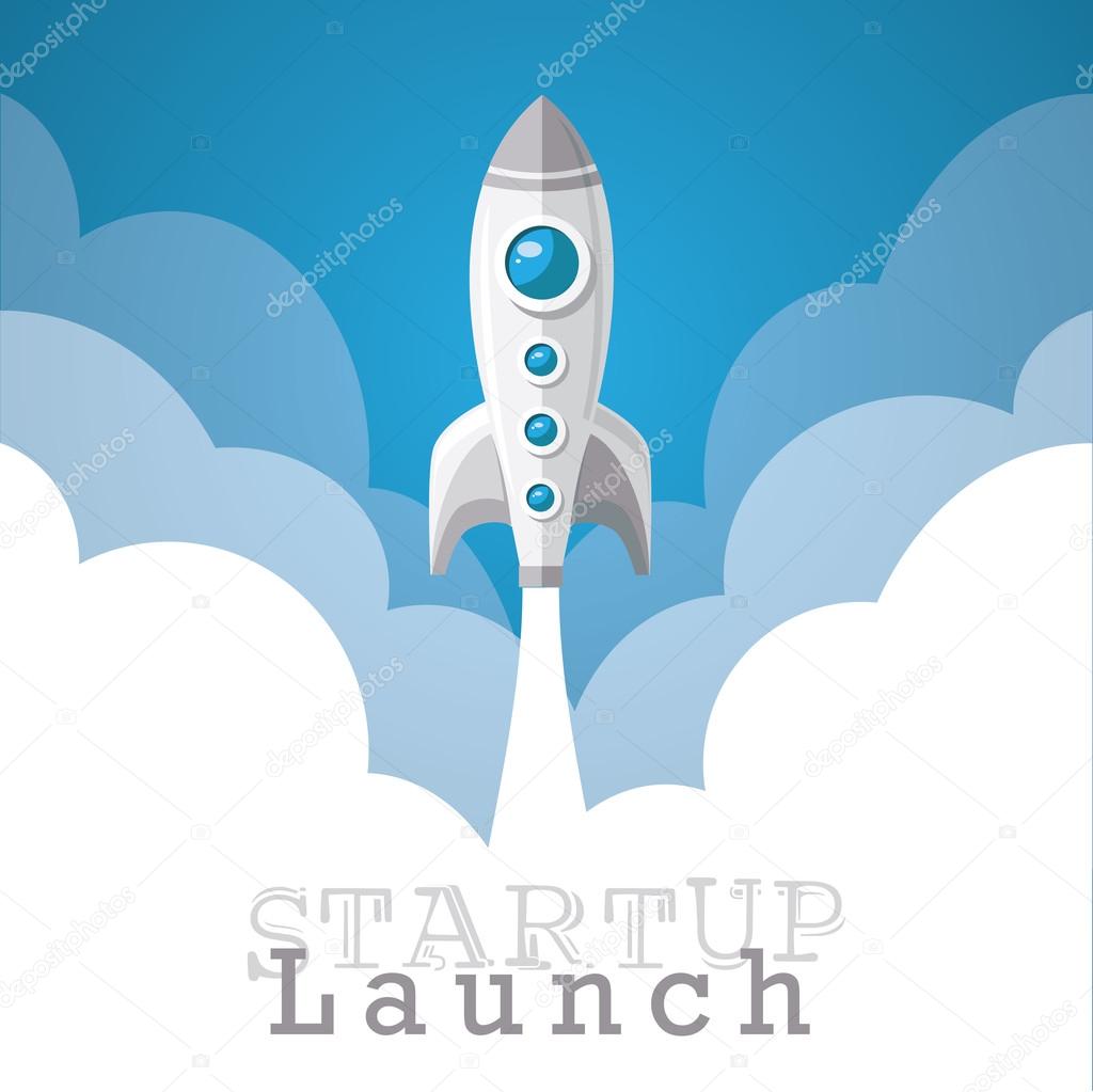 Startup launch rocket concept