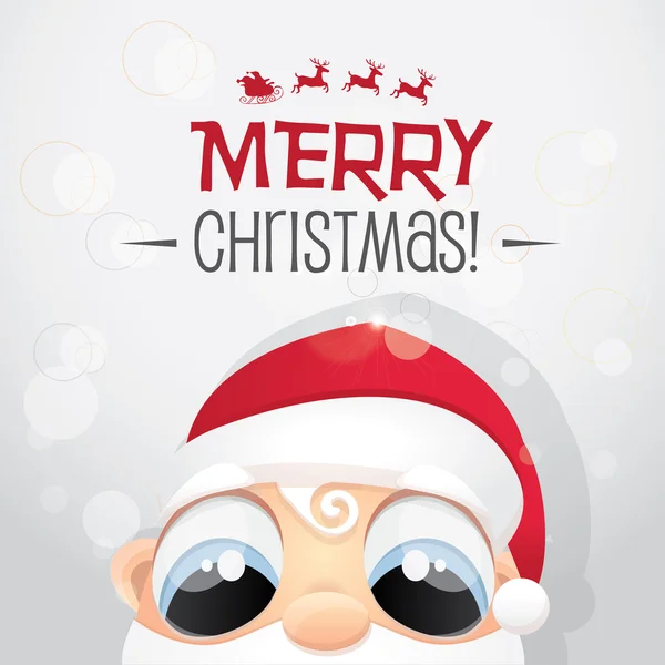 Рождественские поздравления от Санта Клауса — стоковый вектор