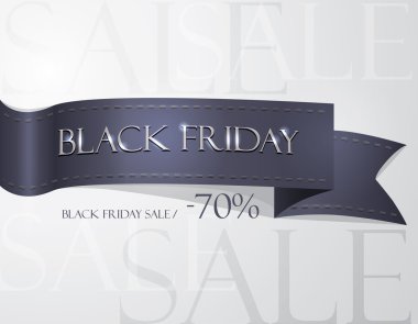 Black Friday alışveriş afiş