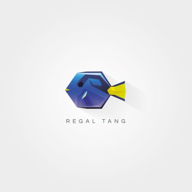 Mavi tang balığı logosu