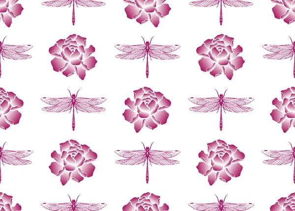 Floral seamless pattern. — Stock Vector