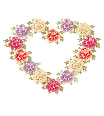 Vektör çiçek deseni.