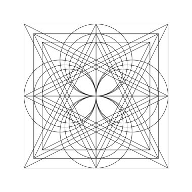 vektör geometrik arka plan.