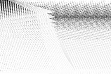 Soyut yarım ton çizgileri arka plan, geometrik dinamik desen, kart, kapak, poster, dekorasyon için vektör modern tasarım dokusu.