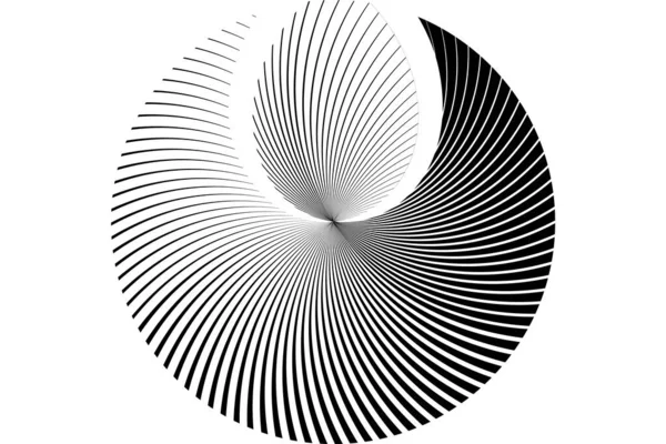 Abstraktní Půltónové Linie Pozadí Geometrický Dynamický Vzor Vektor Moderní Design — Stockový vektor