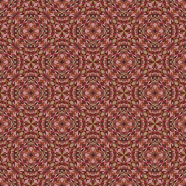 Geometrik dikişsiz desen, süs, soyut renkli arkaplan, moda baskısı, tekstil, kumaş, duvar kağıdı, dekorasyon için vektör dokusu.