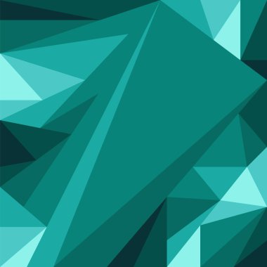 Tidewater Green renk soyut modayı arka plan, geometrik dinamik model, vektör modern tasarım dokusu.