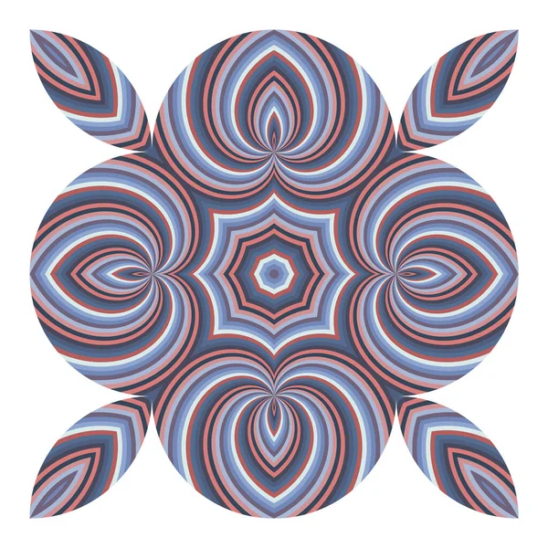 Abstrakte Bunte Blumenmuster Ornament Kreative Geometrische Muster Vektor Modernes Design — Stockvektor