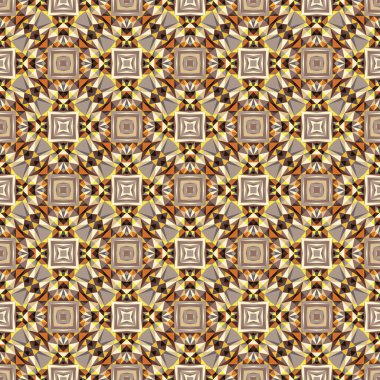 Altın desen, süs, dekorasyon, kusursuz altın doku, geometrik arkaplan, moda baskısı küçük şekiller, duvar kağıdı, kumaş, tekstil, ambalaj kağıdı vektör tasarımı şablonu.