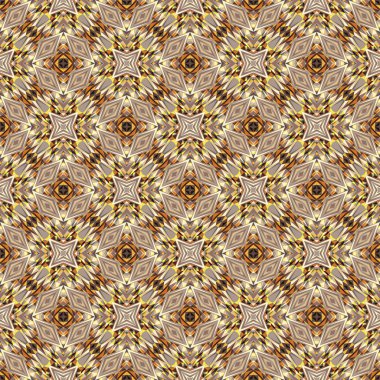 Altın desen, süs, dekorasyon, kusursuz altın doku, geometrik arkaplan, moda baskısı küçük şekiller, duvar kağıdı, kumaş, tekstil, ambalaj kağıdı vektör tasarımı şablonu.